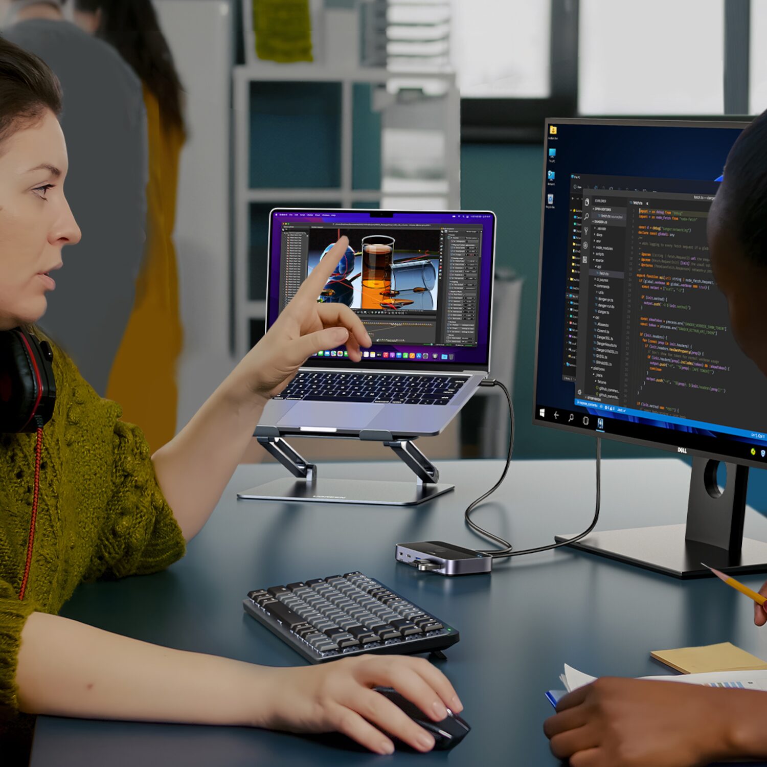 UGREEN Sharing Switch Box 2-in-4 Out - Image 3