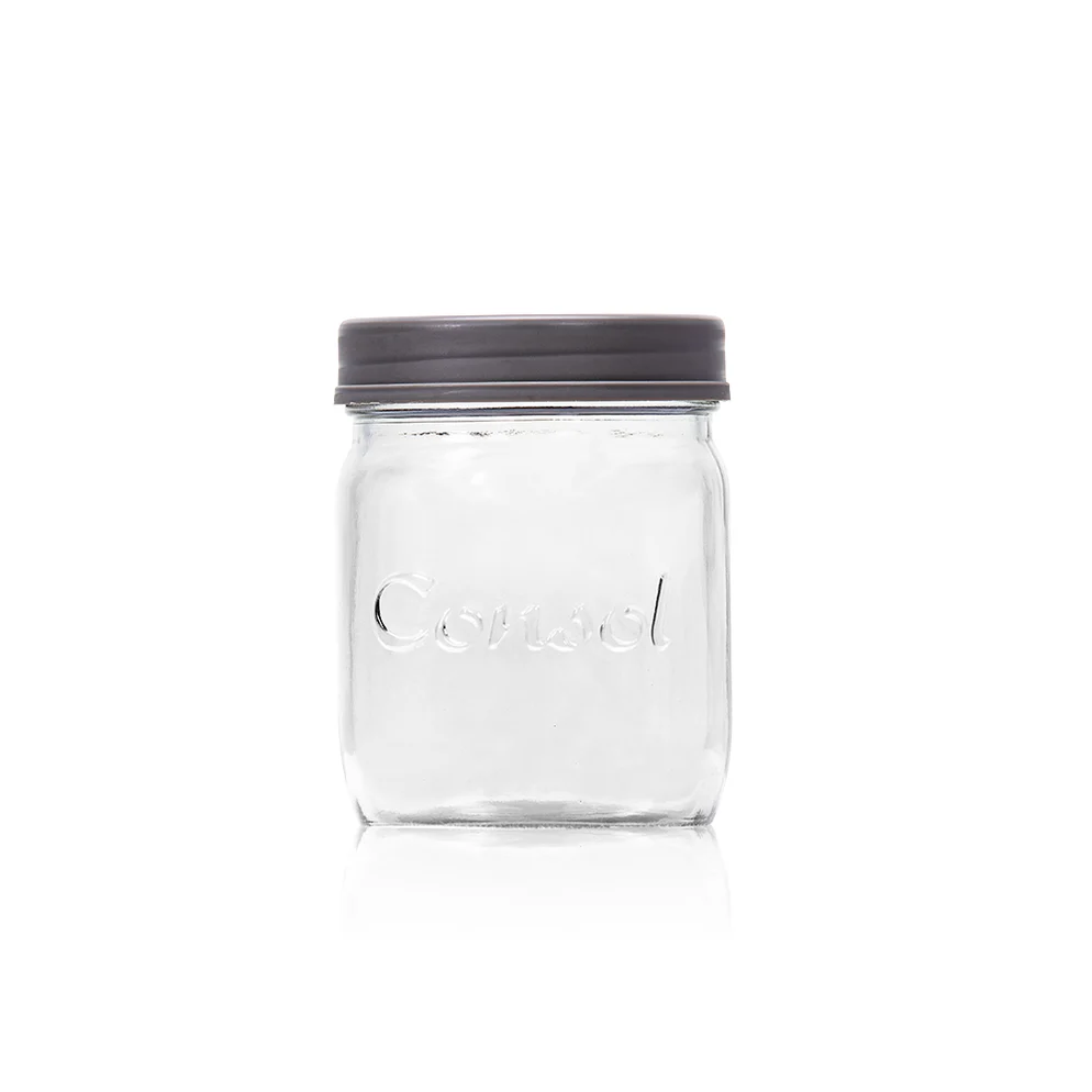 Consol Glass Preserve Jar 500ml with Coloured Lid - Image 3