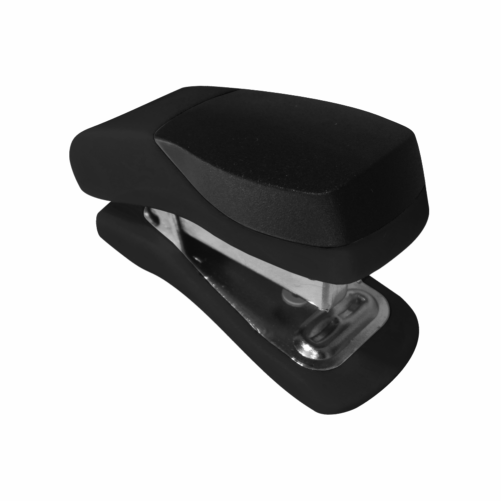 Plastic Mini Stapler Black +Staples - Image 2