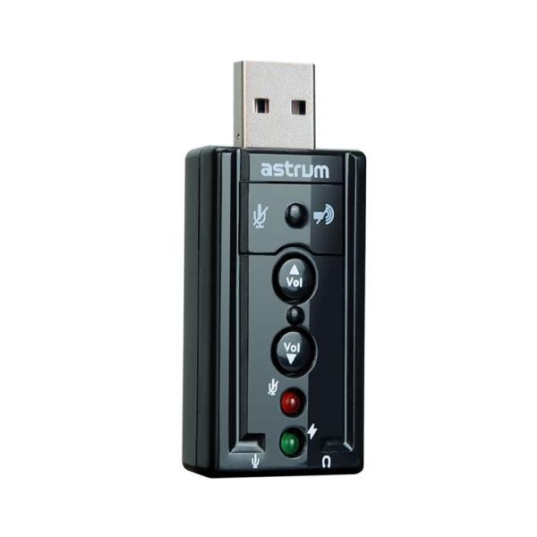 Astrum SC080 7.1CH External Stereo USB Sound Card