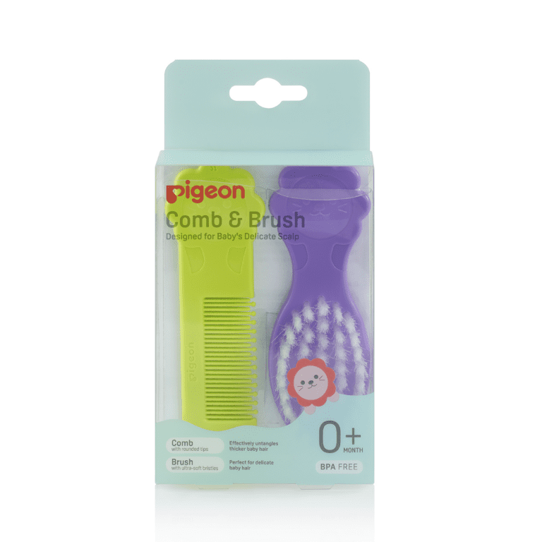 Pigeon Comb & Hairbrush Set