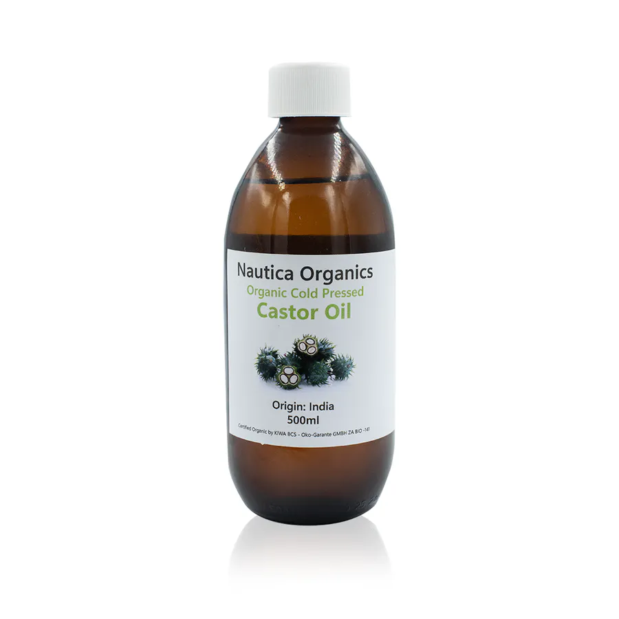 Nautica Organics Castor Oil - Organic 500ml