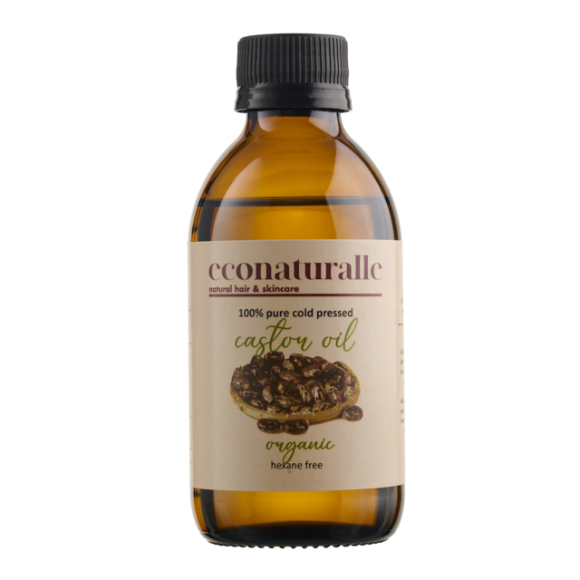 Econaturalle Castor Oil-Organic Cold Pressed 200ml
