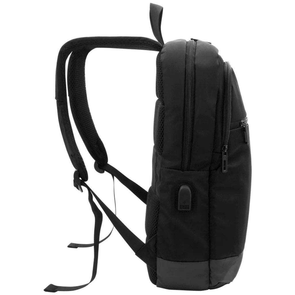 Volkano Roma 15.6 inch Smart Laptop Backpack-Black - Image 3