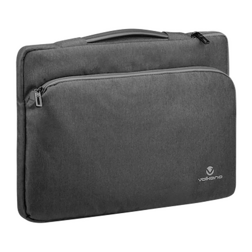 Volkano Deluxe 15.6 inch Laptop Sleeve-Charcoal - Image 4