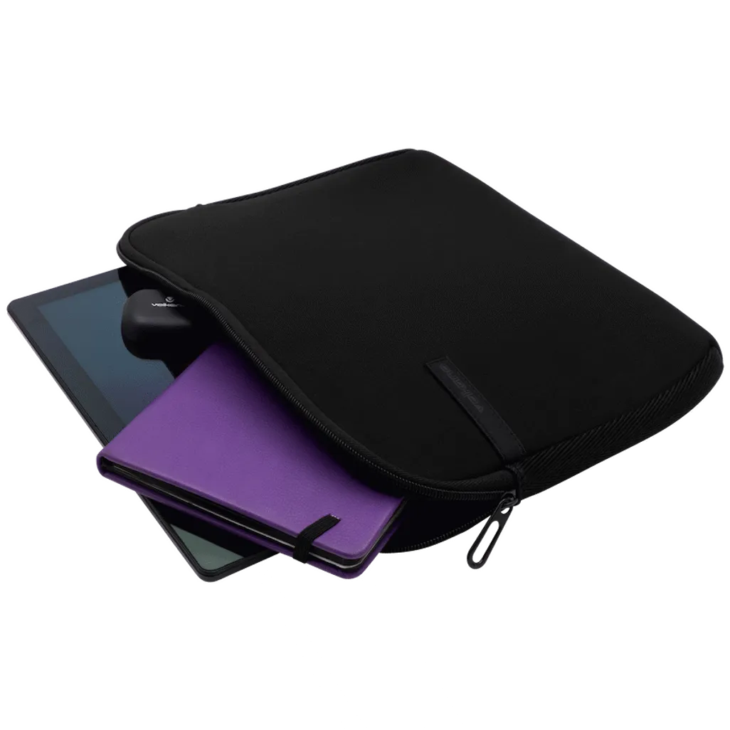 Volkano Wrap series 13.3 inch Laptop sleeve Black - Image 2